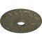 Ekena Millwork Kent Ceiling Medallion (Fits Canopies up to 5"), 18"OD x 3 1/2"ID x 1 1/4"P, Painted Turtle CM18KEPTF - alternate 3
